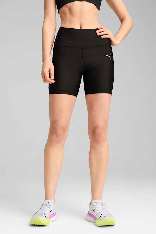 VELOCITY 5" Tight Running Shorts Women, PUMA Black, extralarge